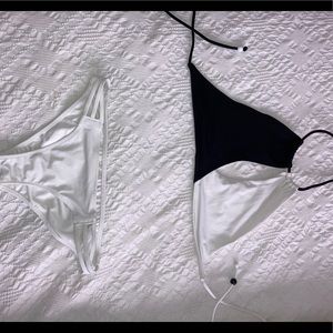 Victoria’s Secret color block bikini